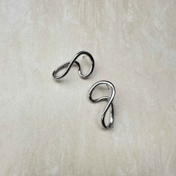 Roy silver earring