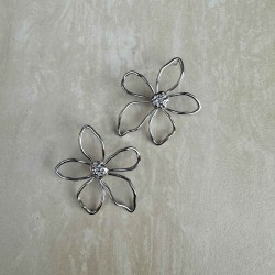 grace silver earring