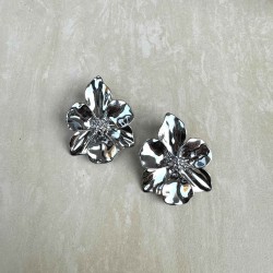 lia silver earring