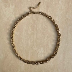 lou gold necklace