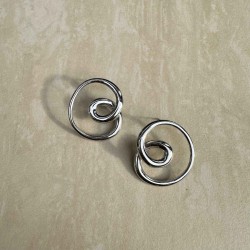 mix silver earring