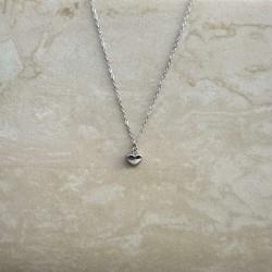 cuty silver necklace