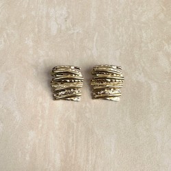 Kira gold earring