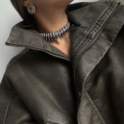 thea silver necklace