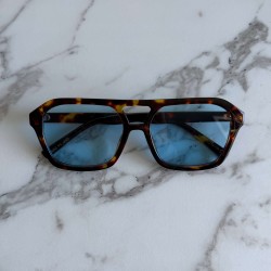driver blue sunglasses