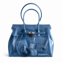 denim jelly firkin bag