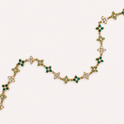 Nina green necklace