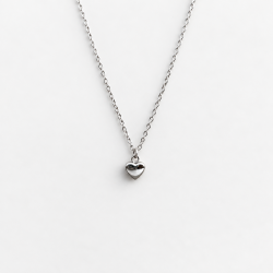 cuty silver necklace