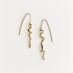 say gold earring