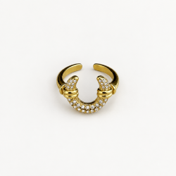 luna gold ring