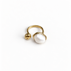 perla gold ring